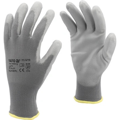 YATO Pracovní rukavice nylon/PU YT-7472