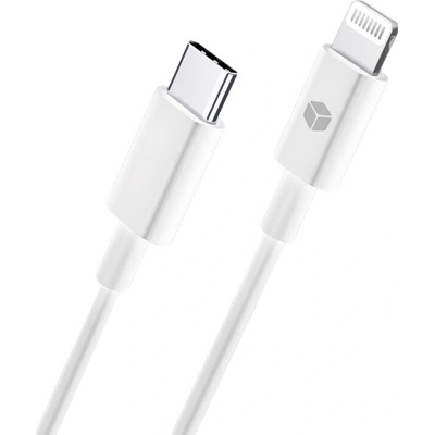 Sturdo KAB-0233-STU-LIGHT MFi Lightning na Type-C biely, 3A, 1m