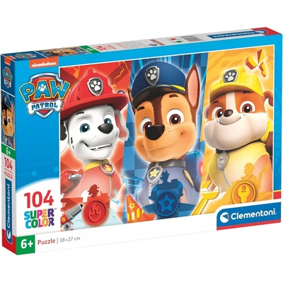 Clementoni Детски пъзел Clementoni от 104 части - Пес Патрул (25769)