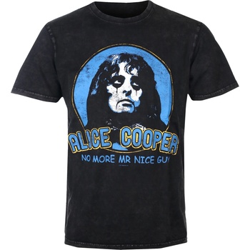 ROCK OFF мъжка тениска Alice Cooper - No More Mr Nice Guy Stone Wash -i BL - ROCK OFF - ACSTNW31MB