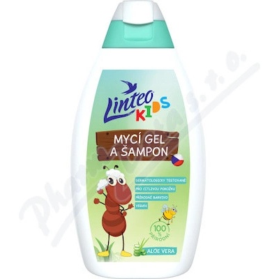 Linteo Kids mycí gel a šampon 425 ml