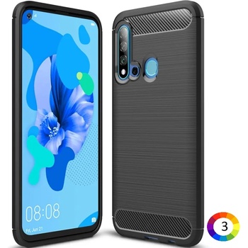 Image 1 of Huawei P20 lite (2019) / Nova 5i Удароустойчив Carbon Fiber Калъф и Протектор