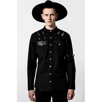 Image 1 of KILLSTAR мъжка риза KILLSTAR - Serpents Lie - Черен - KSRA004046