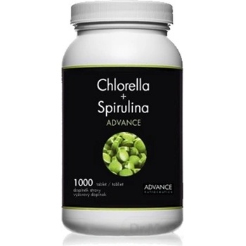 Advance Chlorella + Spirulina BIO 1000 tabliet