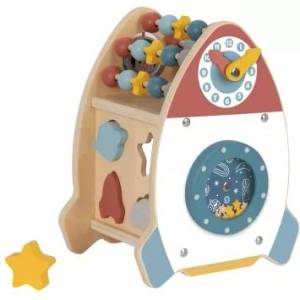 Tooky Toy Играчка Tooky: Ракета Occupy, дървена