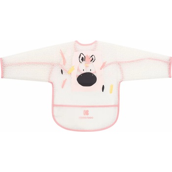 Image 1 of KikkaBoo Непромокаем лигавник с ръкави и джоб KikkaBoo - Arty, Pink (31303030057)