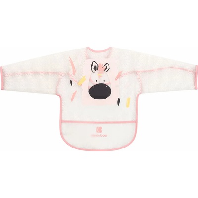 KikkaBoo Непромокаем лигавник с ръкави и джоб KikkaBoo - Arty, Pink (31303030057)