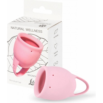 Lola Games Menstruační kalíšek Natural Wellness Růžová Magnólie 15 ml – Zboží Dáma