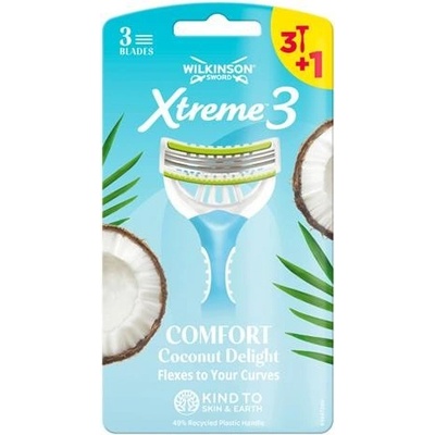 Wilkinson Sword Xtreme 3 Comfort Coconut Delight 4 ks