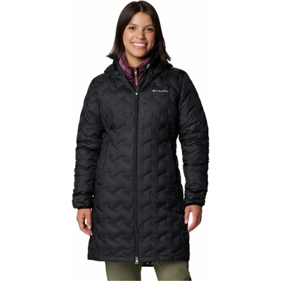 Columbia dámsky zimný kabát Delta Ridge II Long Down jacket čierna