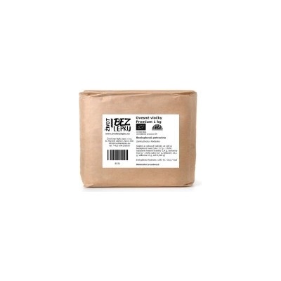 Život bez lepku Ovsené vločky Premium 1 kg