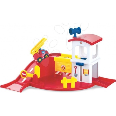Smoby mechanická požární stanice a autíčka Vroom Planet 211042
