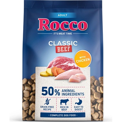 Rocco Adult Classic hovädzie s kuracím 2 x 10 kg