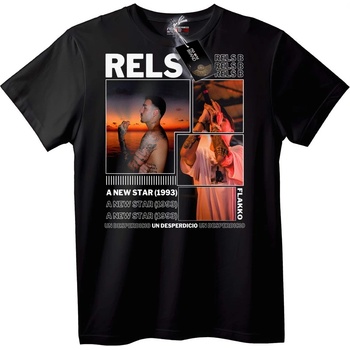 NOONEBRAND Тениска RELS Нова Звезда 1993 - L, Black