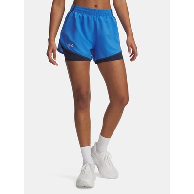 Under Armour dámské kraťasy UA Fly By 2-in-1 Shorts modrá