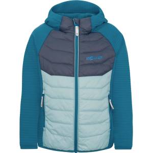 TROLLKIDS Детско поларено яке Trollkids Kid's Sirdal Jacket Synthetic jacket - Atlantic Blue / Dark Navy / Dusky Turquoise - размер 92 (EU) (703-3872-0311)