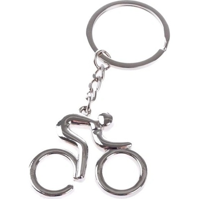 Přívěsek na klíče škoda auto závodní cyklista