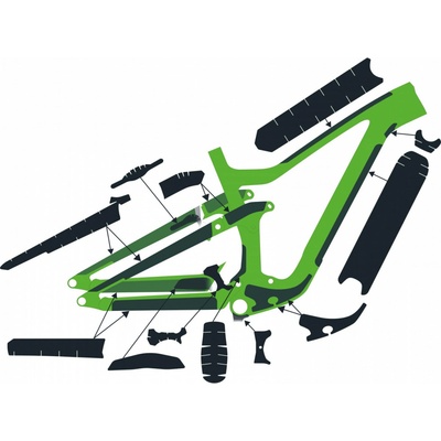 Ochrana rámu kit Syncros Frame Protection kit Addict Gravel