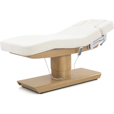Fabulo Eterna Elektrické wellness lehátko s vyhříváním a LED osvětlením Barva: krémová 195*75 cm | 90 kg | krémová