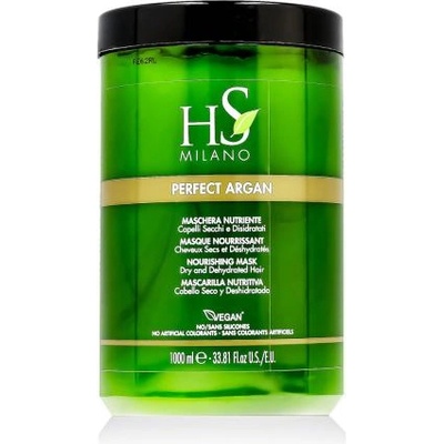 HS MILANO Perfect Argan Nourishing Mask подхранваща маска за коса 1000 ml унисекс