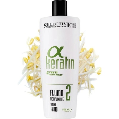 Selective Professional Alpha Keratin 2 Taming Fluid Fluid snižující krepatění 500 ml