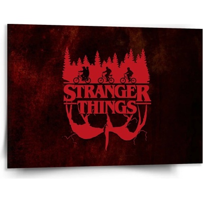 Sablio Obraz Stranger Things Red - 150x110 cm