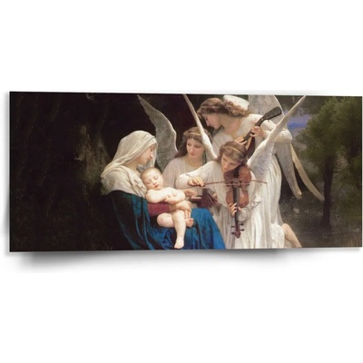 Sablio Obraz Panna s anjelmi - William-Adolphe Bouguereau - 110x50 cm