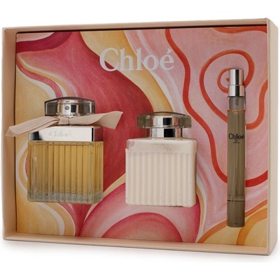 Chloé Chloé EDP 75 ml + tělové mléko 100 ml + EDP 10 ml pro ženy