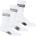 DKNY Мъжки чорапи DKNY 3 pack Mens Sport Socks Lacon - White