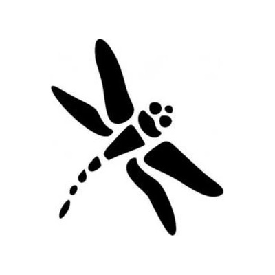 Artemiss Vážka plastová šablona 099 D 29x29cm – Zboží Mobilmania