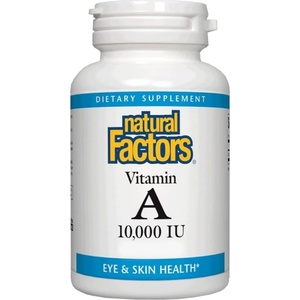 Natural Factors Vitamin A 10 000 IU [90 Гел капсули]
