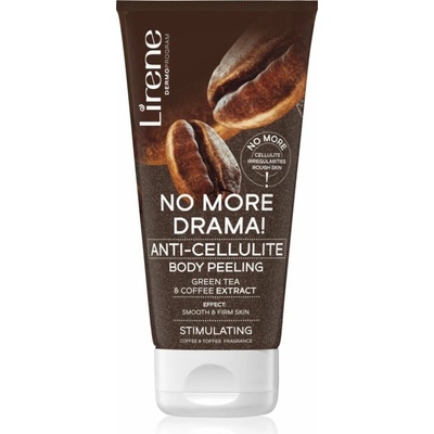 Lirene No More Drama cukrový telový peeling na celulitídu 175 ml
