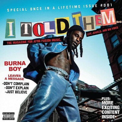 Burna Boy - I Told Them. . . (Limited Edition) (LP) (75678613234)