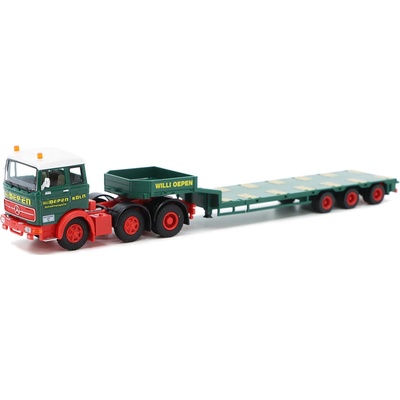 Herpa Mercedes Benz LPS 2032 SZ s návěsem Willi Oepen 1:87