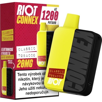 Riot Connex Kit Classic Tobacco 20 mg 1200 potáhnutí – Zboží Dáma