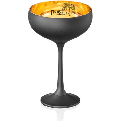 Crystalex na sekt Mucha přátelská souprava černé 2 x 180 ml