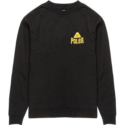 Poler Fruit Sticker Crew Black