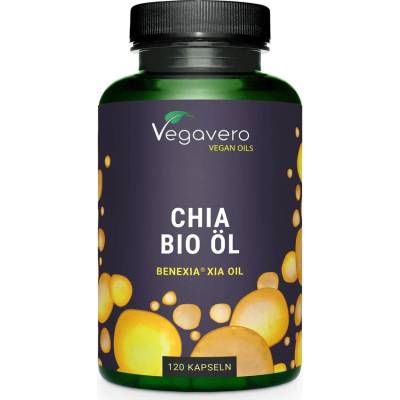 Vegavero Chia Seed Oil, 120 капсули, Vegavero (VV-VITA-319)