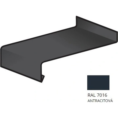 Blix Hliník parapet 0,6 x 900 mm RAL 7016 černá antracit