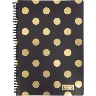 Тетрадка Karton Dots Gold А4 60л. сп. , меки (1120678-8-08418)