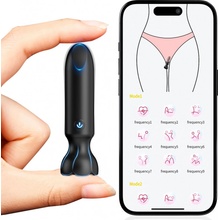 SuperLove Mighty & Smart Bullet Vibrator with App Black