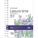 Drasca Скицник със спирала Leasure А5 100г 80 листа