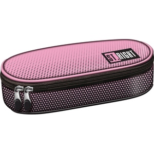 ST.RIGHT Овален ученически несесер St. Right Pink Gradient - С 1 цип (PC01)