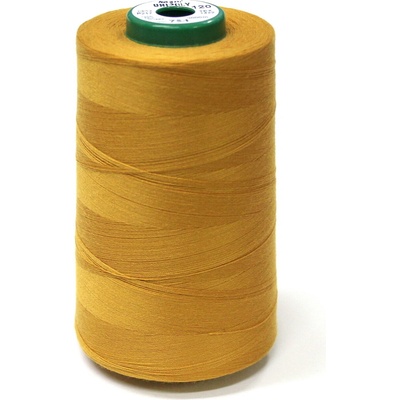Nitě UNIPOLY 120 polyester na overlock 5000m Hagal - více barev Barva: 764 hořčicová žlutá