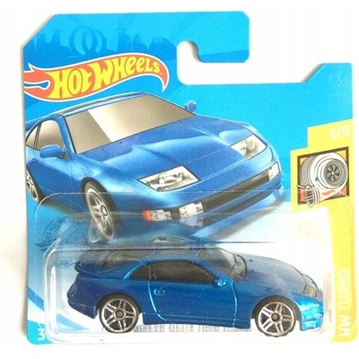 Mattel Hot Wheels Nissan 300ZX Turbo modré