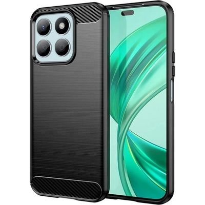 Gigapack Honor X8b GIGAPACK Силиконов протектор за телефон, удароустойчив, карбонов модел, ЧЕРЕН GP-154148 (GP-154148)