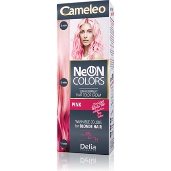 Delia Cameleo Neon Colors barva na vlasy Pink 60 ml