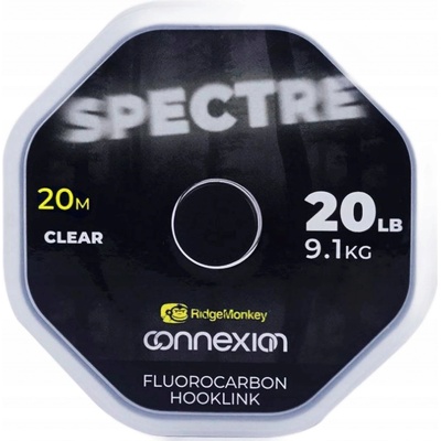 RidgeMonkey Fluorocarbon Connexion Spectre Hooklink 20m 20lb