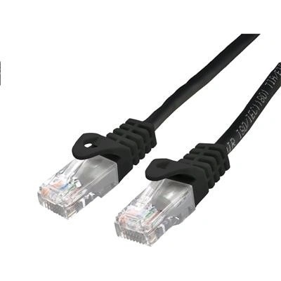 C-TECH CB-PP6-2BK patch, Cat6, UTP, 2m, černý