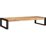 vidaXL Поличка за баня Кафяво 120 x 50 x 23 см (4102763)